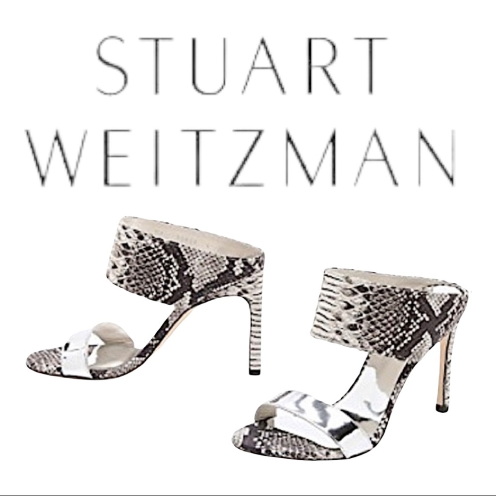 Stuart Weitzman Python My Slide Heels! - image 1